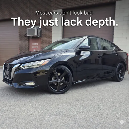 Meta ad (carousel) for auto care, Ontario: “They just lack depth.”