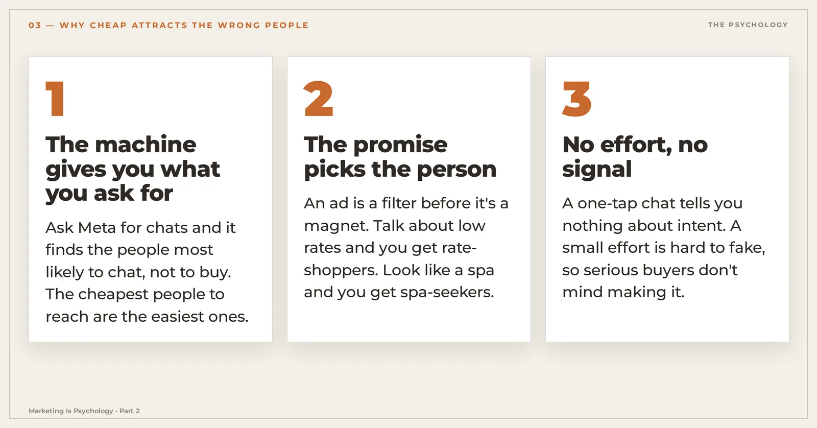Three forces that make cheap leads expensive